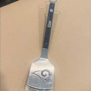 NFL Rams Silver and Black BBQ Spatula